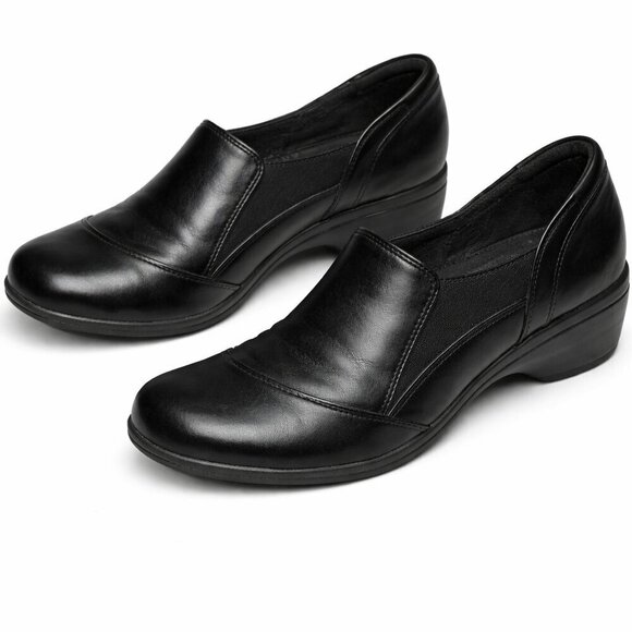 Clarks Shoes - CLARKS ARTISAN Black Leather Shoes Size 9M